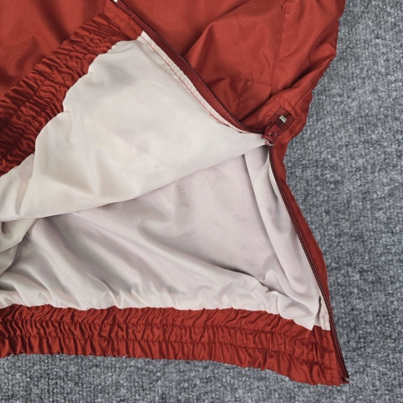 Vintage OU Oklahoma Sooners Lined Windbreaker Vest Jacket Side Zip V-Neck Mens M - Picture 6 of 11